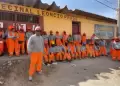 Trabajadores de Leoncio Prado realizan plant�n por incumplimientos laborales y retrasos salariales en obra municipal
