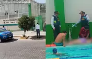 Tragedia en Arequipa: Joven falleci� ahogada mientras nadaba en piscina municipal