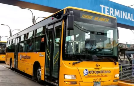 Tarifa de S/3.50 en tres rutas alimentadoras