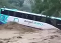 Cajamarca: Pasajeros salvan de morir tras ser arrastrados por activaci�n de quebradas