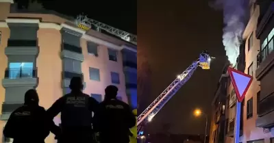 Incendi� en departamento acab� con la vida de anciana y sus dos hijos.