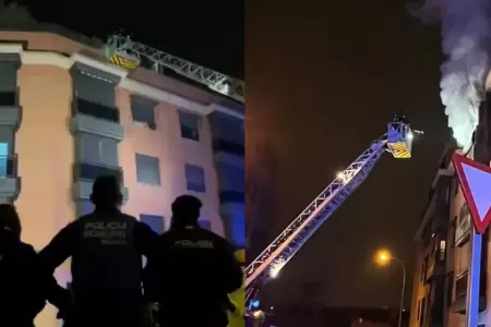 Incendi� en departamento acab� con la vida de anciana y sus dos hijos.