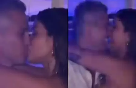 Shirley Arica se besa con exjugador de futsal