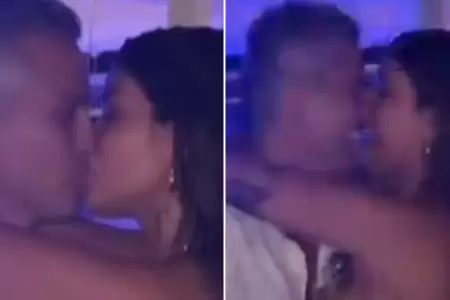 Shirley Arica se besa con exjugador de futsal