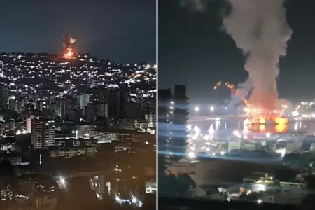 Reportan explosiones en Caracas, capital de Venezuela