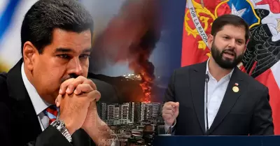 Boric condena ataque de EE. UU. a Venezuela.