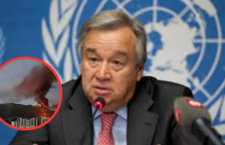 El Secretario General de la ONU expres� su preocupaci�n por la escalada entre Ve