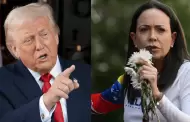 Trump cuestiona capacidad de Mar�a Corina Machado para liderar Venezuela: "Ser�a muy dif�cil, no cuenta con apoyo"