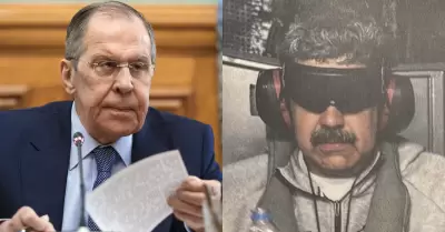 Canciller de Rusia exige a EE.UU. la liberaci�n de Nicol�s Maduro.