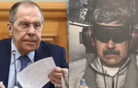 Canciller de Rusia exige a EE.UU. la liberaci�n de Nicol�s Maduro.