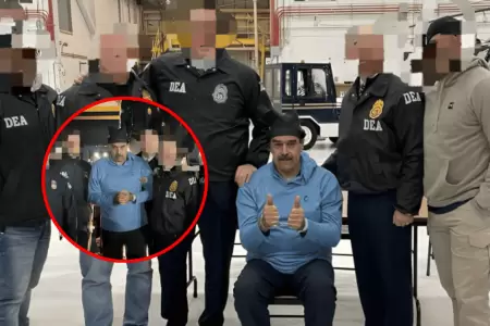 Estas son las primeras im�genes de Nicol�s Maduro al arribar a Estados Unidos