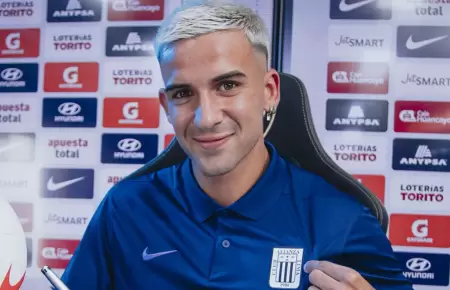 Mateo Antoni se convirti� en nuevo jugador de Alianza Lima.