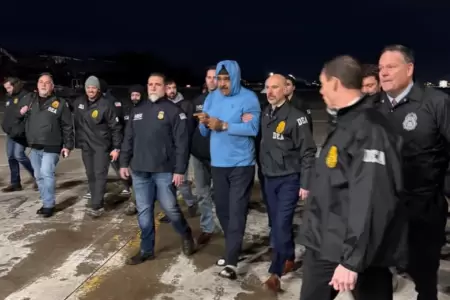 Nicol�s Maduro bajo la disposici�n policial de EE.UU.