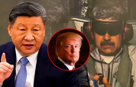 Gobierno de China exige a Trump liberar a Nicol�s Maduro y esposa.