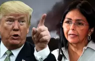 Donald Trump lanza advertencia a Delcy Rodr�guez: "Si no hace lo correcto, pagar� un precio muy alto"