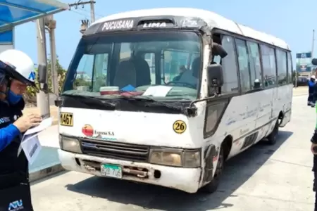 Operativos de la ATU por el verano 2026 en diversos puntos de Lima y Callao.