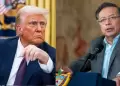 Colombia responde a Trump tras llamar "enfermo" a Petro: "Inaceptables las amenazas o uso de la fuerza entre Estados"