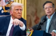Colombia responde a Trump tras llamar "enfermo" a Petro: "Inaceptables las amenazas o uso de la fuerza entre Estados"