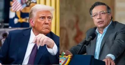 Donald Trump / Gustavo Petro.