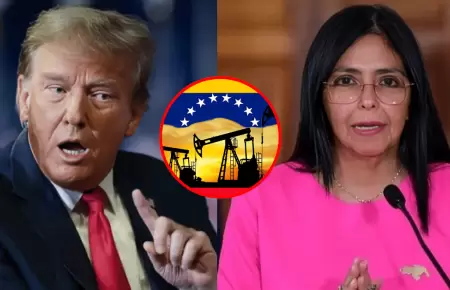 Trump exige a Delcy Rodr�guez el "acceso total" al petr�leo en Venezuela