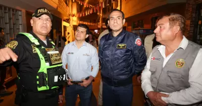 Jer� contin�a supervisando operativos de control territorial en Lima.
