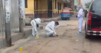 Dos menores de edad fueron asesinados en SJL.