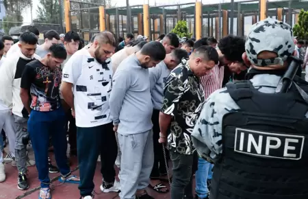 INPE traslad� a 100 internos al penal de Challapalca.