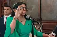 Delcy Rodr�guez jura como nueva presidenta de Venezuela en reemplazo de Nicol�s Maduro