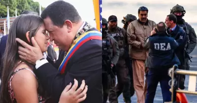 Hija menor de Hugo Ch�vez exige la inmediata liberaci�n de Nicol�s Maduro.