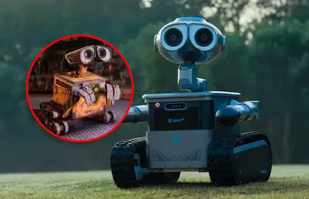 El dise�o record� mucho al del visto en WALL-E de Pixar.