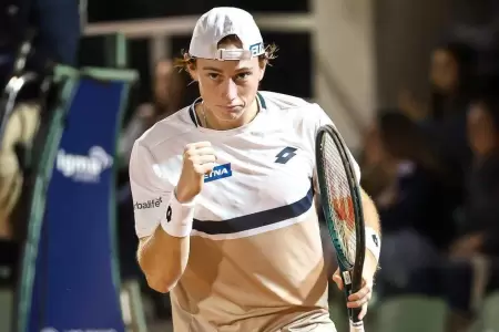 Ignacio Buse celebr� el haber ingresado al top 100 del mundo del tenis.