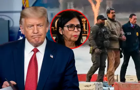 Trump neg� que c�rculo de Maduro haya influido en la captura.