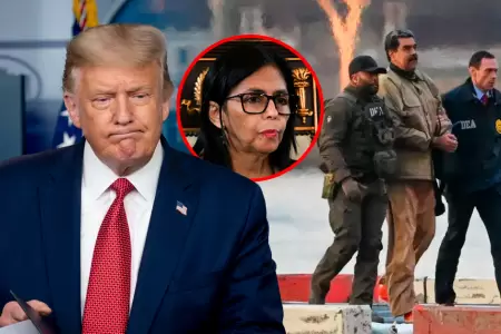 Trump neg� que c�rculo de Maduro haya influido en la captura.