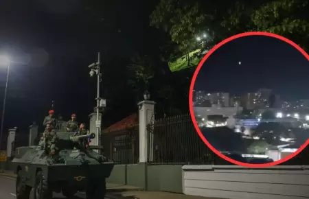 Palacio de Miraflores en alerta por drones.