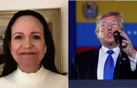 L�der opositora Mar�a Corina Machado prometi� que Venezuela ser� "el aliado m�s