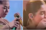 Cielo Fern�ndez sorprende al p�blico al destapar una cerveza con la boca durante concierto: "�Achorate!"