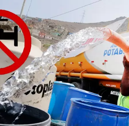 Corte de agua el 15 de marzo.