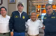 Presidente Jos� Jer� visit� al alcalde de Carabayllo tras sufrir ataque a su vivienda: "�l es un ejemplo"