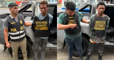 PNP captura y desarticula banda criminal 'Los Sangre Fr�a del Sur'.