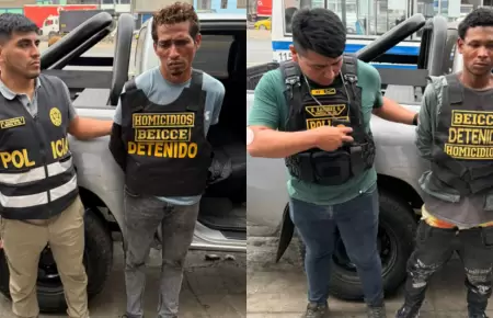 PNP captura y desarticula banda criminal 'Los Sangre Fr�a del Sur'.