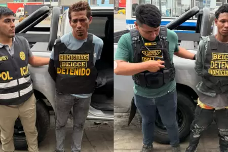 PNP captura y desarticula banda criminal 'Los Sangre Fr�a del Sur'.