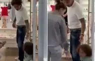Paolo Guerrero pasa bochornoso momento con su hijo durante visita a centro comercial