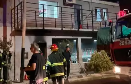 Incendio en Olavarr�a dej� m�s de 30 heridos.
