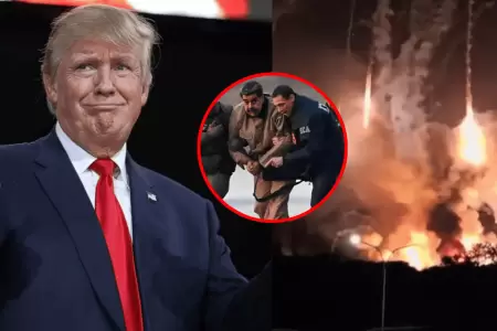 Donald Trump destaca operaci�n militar en Venezuela