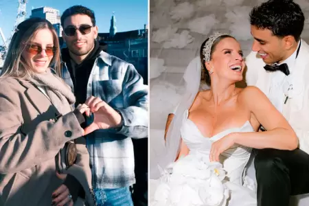 Said Palao muestra c�mo lucir�n sus hijos con Alejandra Baigorria.