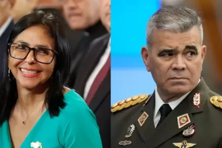 Vladimir Padrino asegura que FANB respalda a Delcy Rodr�guez.