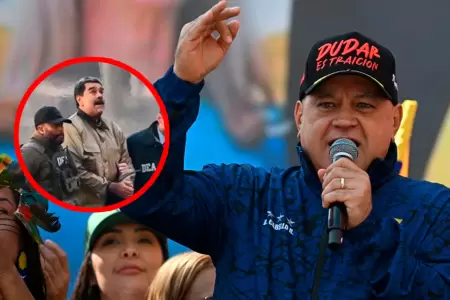 Cabello aseguro que "traer� de vuelta" a Maduro.