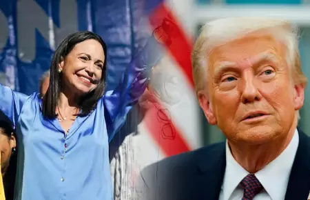 Machado "dispuesta" a entregar Nobel a Trump