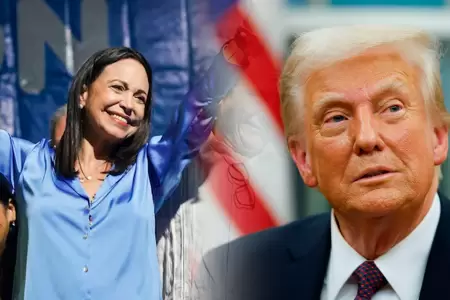 Machado "dispuesta" a entregar Nobel a Trump