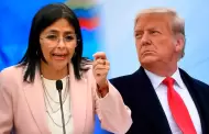 "Nadie externo gobierna Venezuela": La respuesta de Delcy Rodr�guez a Donald Trump sobre administrar el pa�s